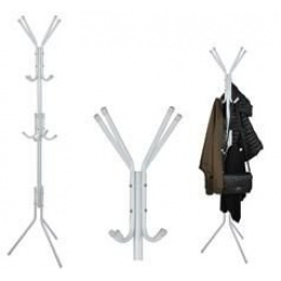 Stalak za odjeću 175 x 42 cm Bijeli ISO 5342