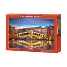 CASTORLAND puzzle 1000 komada - Noćni Rialto