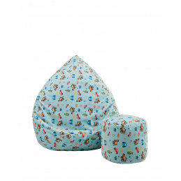 Aga Dječja sjedeća vreća + podnožnik 3422