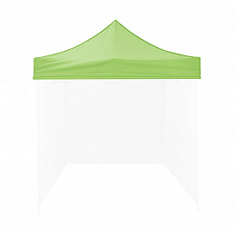 Aga Krov za prodajni štand 2x2m Svijetlo zelena