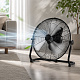 Aga Podni ventilator 50 cm Crni