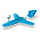 LEGO® City Putnički mlažnjak – komplet za slaganje modela zrakoplova 60492