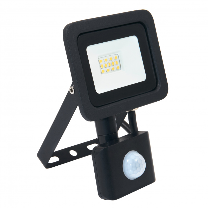 LED reflektor RODIX PREMIUM s PIR senzorom - 10W - IP65 - 850Lm - hladno bijela - 6000K - jamstvo 36 mjeseci