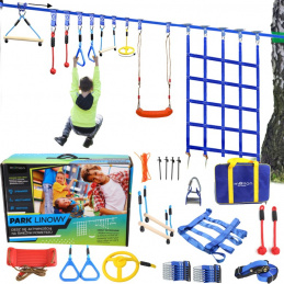 Prijenosna prepreka staza za djecu - konopni park