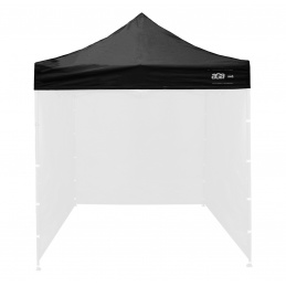 Aga Krov za prodajni štand 3x3m Crna