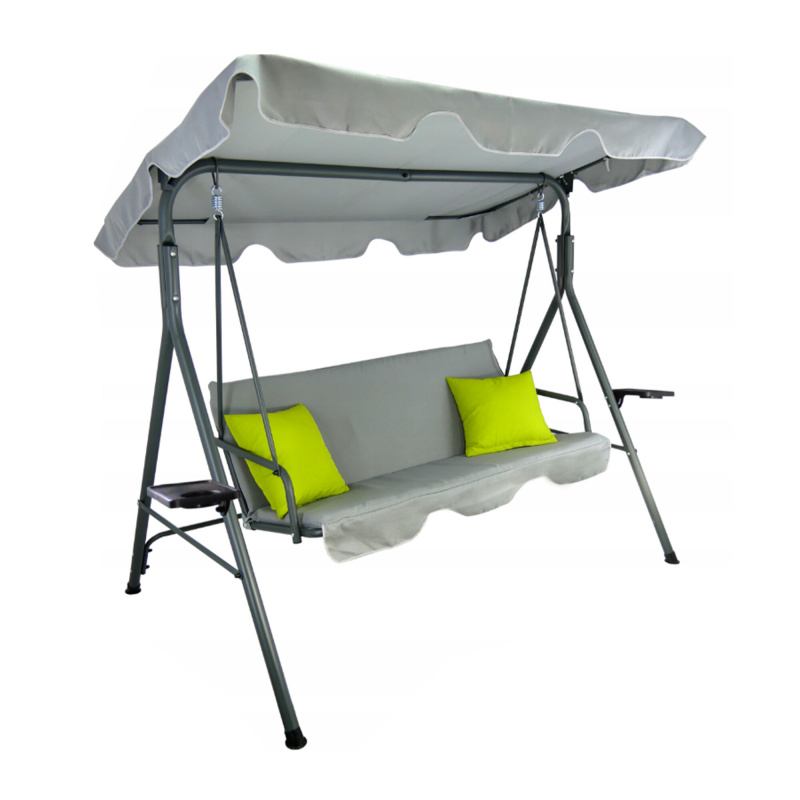 Aga Vrtna ljuljačka 170x118x153 cm Siva