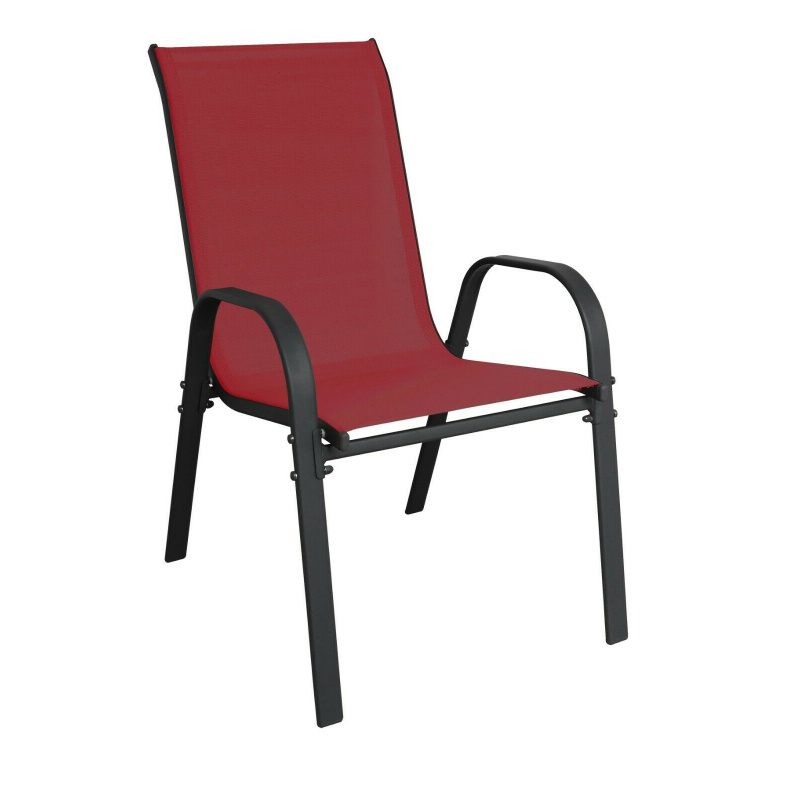 Linder Exclusiv Vrtna stolica STAPEL MC330885 Tamnocrvena