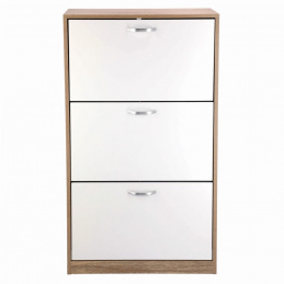 Ormarić za cipele s 3 pretinca - sonoma