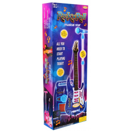 Gitara s dodacima za djecu 6+ Ružičasti glazbeni set Pojačalo + Mikrofon