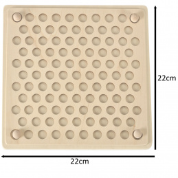 Aga Edukativna Montessori kuglična Mozaik 77 komada