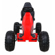 Veliki pedalni karting Snažan za djecu Crveni + 100 kg opterećenje + EVA kotači + Ručna kočnica + Sportsko sjedalo