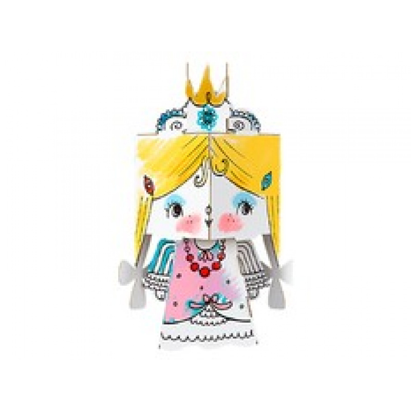 MONUMI 3D Bojanke Princeza 3+