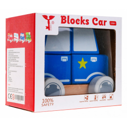 Drveni policijski auto