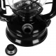 Petrolejska lampa 24 cm Crna