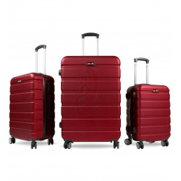 Aga Travel Set putnih kofera MR4650 Crvena