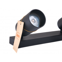 Stropna LED reflektorska svjetiljka VIKI-L 3x GU10 crna Stropna LED reflektorska svjetiljka VIKI-L 3x GU10 crna