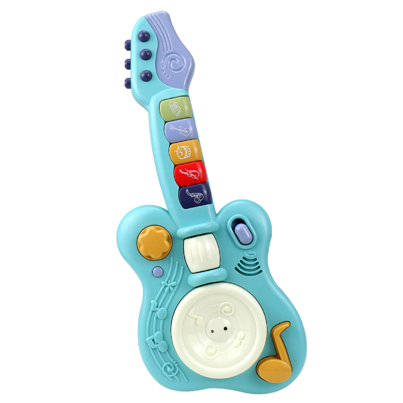 Aga4Kids Dječja interaktivna gitara Plava