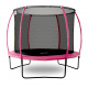 Aga SPORT EXCLUSIVE Trampolin 180 cm Ružičasta + zaštitna mreža
