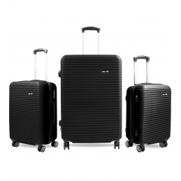 Aga Travel Set putnih kovčega MR4651 Crna