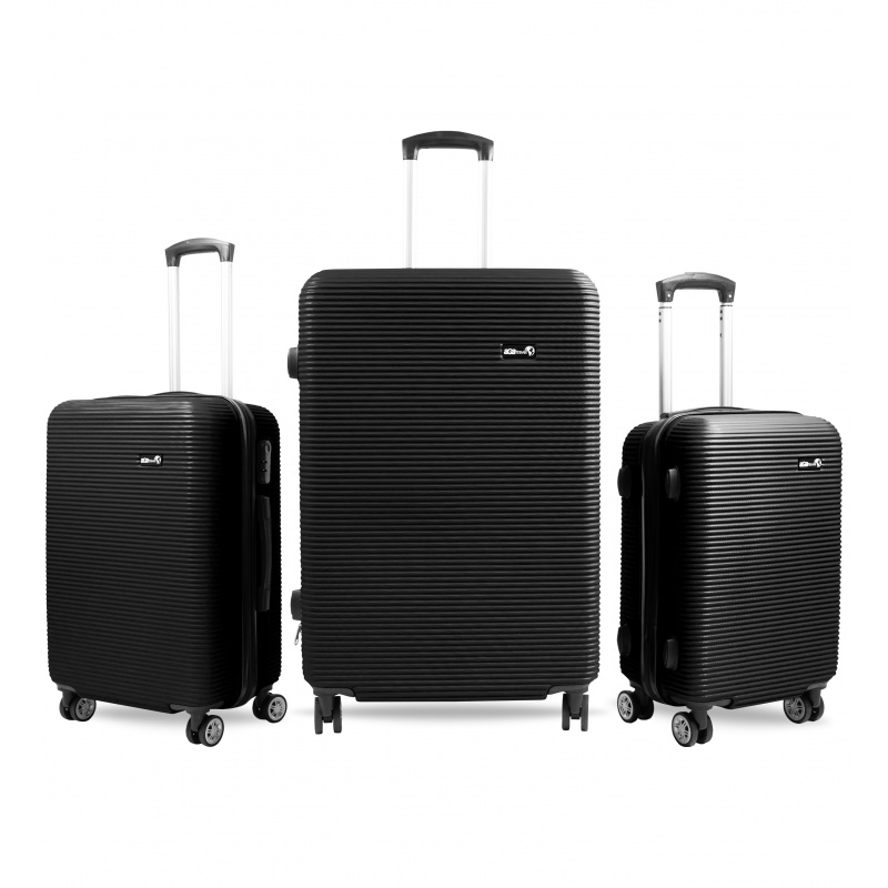 Aga Travel Set putnih kovčega MR4651 Crna