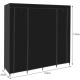 Sklopivi platneni ormar 170x170cm Ruhhy 23740 univerzalni