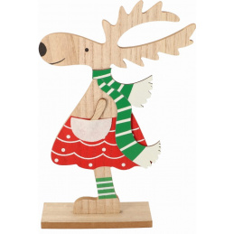 Drveni sob za sastavljanje kao ukras za blagdane