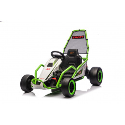 Karting TORNADO s funkcijom driftanja Zeleni
