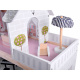 Drvena vila za lutke u Boho stilu s LED svjetlima ZA4131