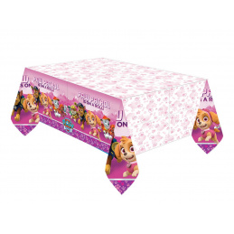 PawPatrol Party stolnjak Psići u ophodnji Pink 137 x 243 cm