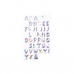 Aga4Kids Samoljepljiva slova DS8101SP