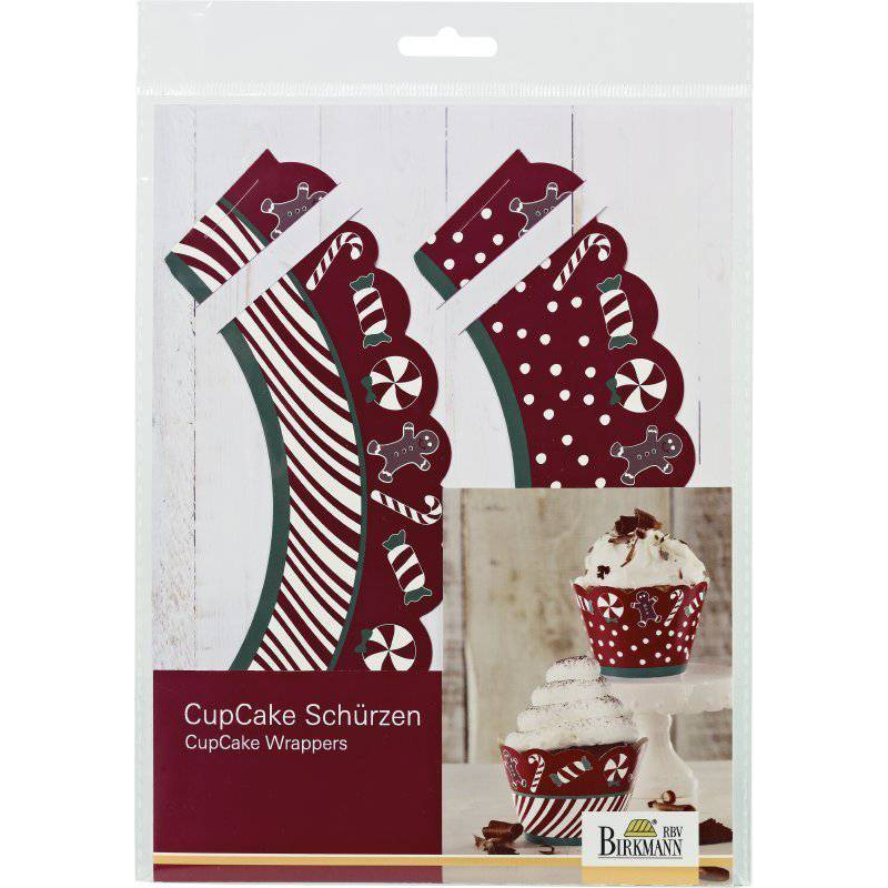 Božićni omoti za muffine CANDY CHRISTMAS - Birkmann - Birkmann
