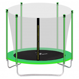 Aga SPORT FIT Trampolin 180 cm Light Green + unutarnja zaštitna mreža