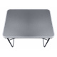 Aga Sklopivi kamping stol 70x50x60 cm Sivi