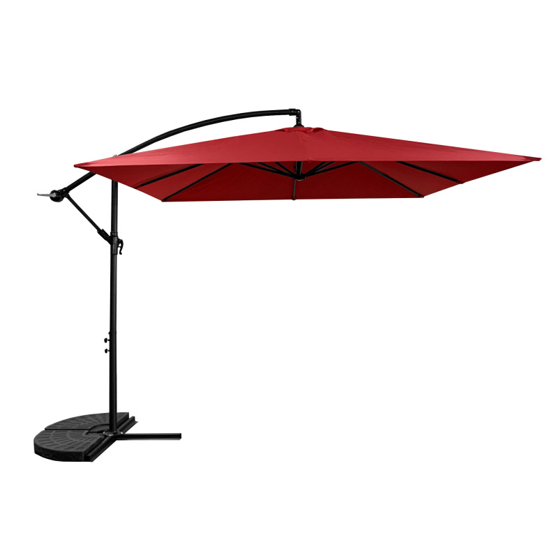 Aga Vrtni suncobran MR2048 250 cm Crveni