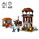 LEGO® Minecraft® Toranj pillagera i ravager, poklon s modelom iz videoigre za slaganje 21278
