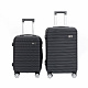 Aga Travel Set putnih kovčega MR4651 Crna
