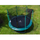 Aga SPORT FIT Trampolin 180 cm Tamno Zelena + unutarnja zaštitna mreža