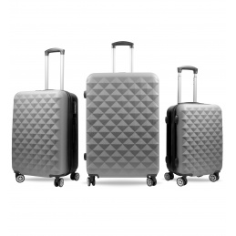 Aga Travel Set putnih kofera MR4655 Siva