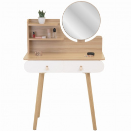 Kozmetički toaletni stolić s ogledalom