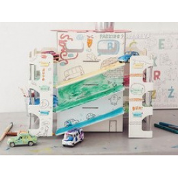 MONUMI 3D Sklopive bojanke XXL Parkiranje 4+