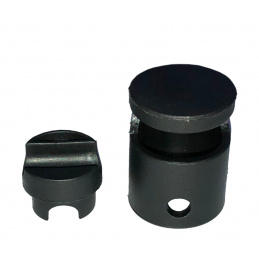 Aga Klobouček na unutarnju mrežu s crnim krugom