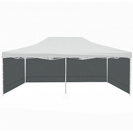 Aga Bočne stranice za prodajni štand 3x6m Siva