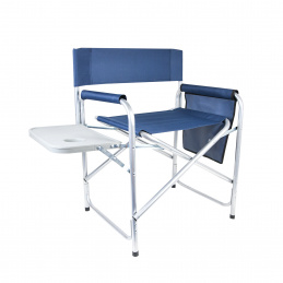 Aga Sklopiva kamping stolica Tamno plava