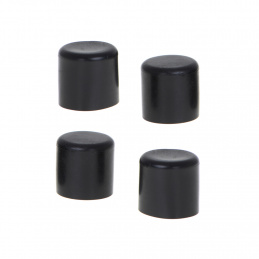 Crne navlake za noge stolica 19 mm