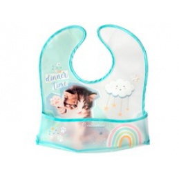 Vodootporna podbradnik s džepom 4m+ LULABI Mačkica