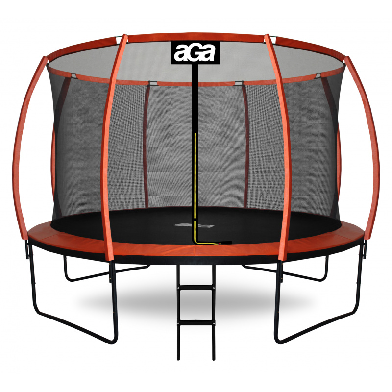Aga SPORT EXCLUSIVE Trampolin 366 cm Narančasta + zaštitna mreža + ljestve