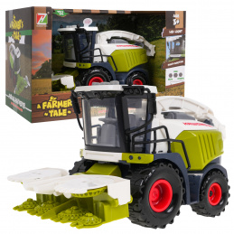 Dječji interaktivni kombajn 3+ Kombajn + podavač žita + zvukovi Svjetla + pokretni dijelovi