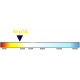LED traka - 230V - SMD 2835 - 1m - 120LED/m- 11W/m - 750L - IP68 - topla bijela - 14mm
