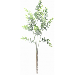 Umjetna biljka Grana eukaliptusa 57 cm visina zelena KAO ŽIVA