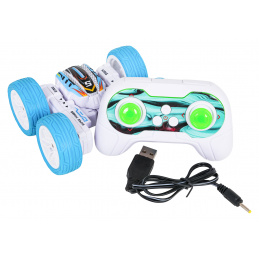 Vozilo R/C POWER STUNT 1:32 Plavo